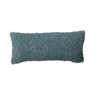 Creative Co-op Indoor Outdoor Rectangle Pillow In Blue Green