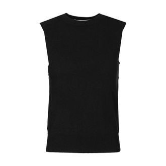 arch4 Alessandra Cashmere Top - female - Arch4 - Cashmere Knitwear - Black - XS - Knitwear