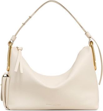 Marc Jacobs Large Scene Leather Shoulder Bag in Cloud White at Nordstrom