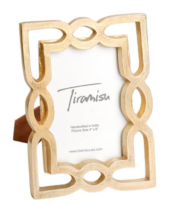 Tiramisu Faceted Aluminum Picture Frame