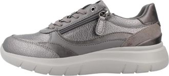 Geox Plummery Sneakers - Dames - Sneakers - Grijs - 36 EU - Schoenen