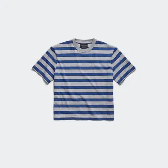 Canada Goose T-shirt &agrave; rayures Roam (Femmes, Lilac Colbourne Stripe, TG)