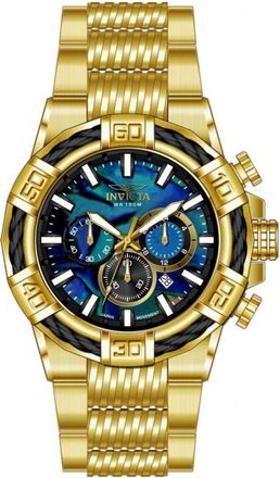 Invicta Bolt Chronograph GMT Quartz Iridescent Dial Mens Watch 49899