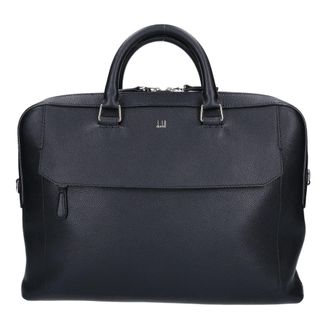 Dunhill Black Leather Briefcase (Pre-Owned)