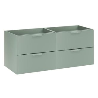 Petits Meubles Mueble bajo lavabo 120cm mate paneles laminados verde
