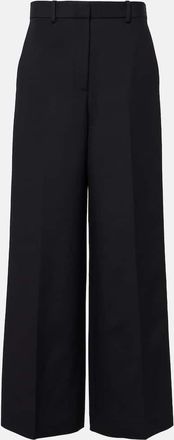Khaite Bacall low-rise wide-leg pants