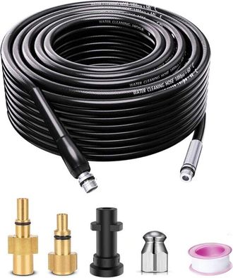 OEM Desatascador De Desag&uuml;es De 10 M Compatible Con Hidrolavadoras Karcher/lavor/bosch. Desatascador De Desag&uuml;es Snake K2 K3 K4 K5 K7