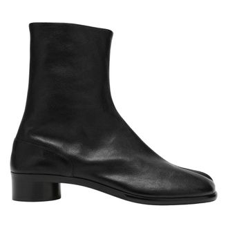 Maison Margiela Ankle Boots, male, Black, Size: 11 US Low Tabi Boot