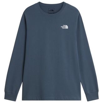 The North Face Evolution Box NSE Regular Long Sleeve Longsleeve f&uuml;r Herren | blau