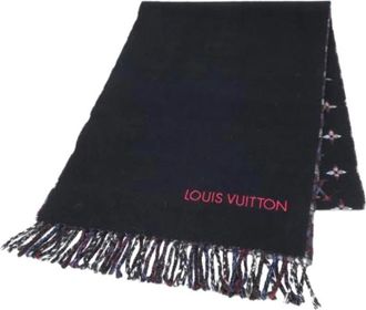 Louis Vuitton Pre-owned Stole - - Pre-owned - Donna - Nero - ONE SIZE
