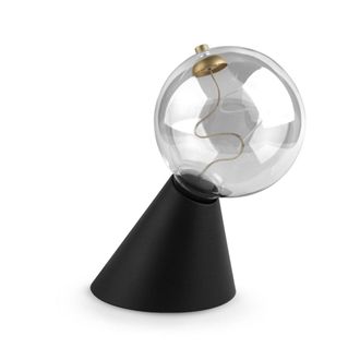 Daylight Italia L&aacute;mpara de sobremesa con innovadora bombilla negra y dorada