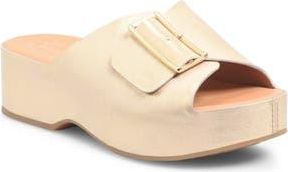 Kork-ease York Platform Slide Sandal in Gold Metallic at Nordstrom Rack, Size 11