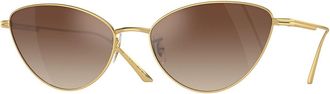 Oliver Peoples OV1328S 1998C 5332Q1 Womens Sunglasses Gold Size 56
