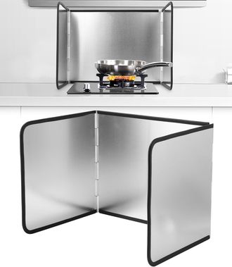 OEM Tapa Plegable De Cuatro Lados Para Vitrocer&aacute;mica, Resistente A Salpicaduras, F&aacute;cil De Limpiar, Para Cocinas Y Placas De Cocci&oacute;n, 38,5 X 29 X 30 Cm