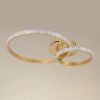 Trade Shop Trade Shop - Copy Of Plafoniera Led 24w Cerchio Effetto Cristallo Bianco Luce Fredda Calda Naturale 31715