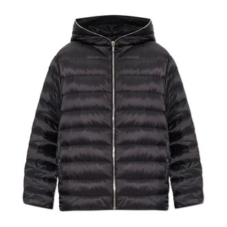 Rick Owens Down Jackets, unisex, Black, Size: S Ziplock Jacket