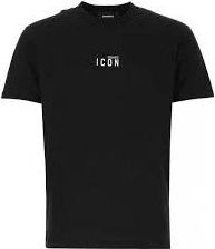Dsquared2 Zwart T-shirt met Print - Heren - T-shirts - Zwart - S - Katoen - Tops