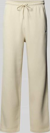 Nike Sweatpants mit Logo-Stitching und Eingrifftaschen in Beige, Gr&ouml;&szlig;e XL