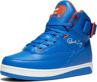 Ewing 33 Orion Strap Basketball Shoe - Mens, Royal/White/Orange, 9 UK