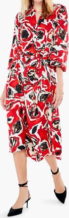 Nic+Zoe Petal Pop Dress In Bold Eye Popping