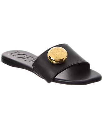 Loewe Pebble Leather Slide