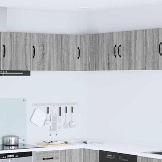 vidaXL vidaXL Mobile da cucina Kalmar Grigio Sonoma 57 x 57 x 40 cm