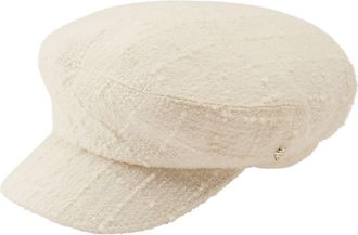 Helen Kaminski Vicky Bouclé Wool Blend Newsboy Hat in Cream at Nordstrom Rack