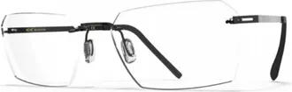 Blackfin Bf1071 Aero Loop B2-P1 Rimless Rectangular Sunglasses with Adjustable Nose Pads