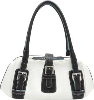 Loewe Pre-owned Leren Schoudertas - Dames - Vintage Schoudertas - Veelkleurig - ONE Size - Leer - Vintage