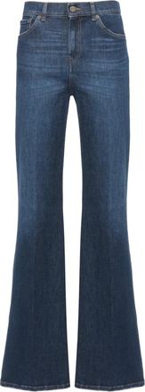 Dondup Jeans Amber a zampa - - Jeans - Donna - Blu - W26