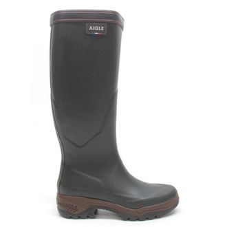 Aigle Parcours 2 Rubber Womens Calf Length Boots - Bronze - Size:UK 3.5