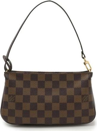 Louis Vuitton Pre-owned Mini Bag - Dames - Vintage Mini Tas - Bruin - ONE Size - Vintage