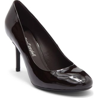 Jeffrey Campbell Real Life Pump in Brown Crinkle Patent at Nordstrom Rack, Size 7.5