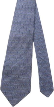 Gucci Pre-owned Vintage Cravat - Heren - Vintage Accessoires - Blauw - ONE Size - Vintage