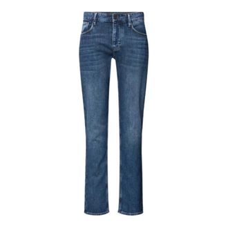 Emporio Armani Jeans, Heren, Blauw, W32, Katoen, J75 Slim-fit Jeans