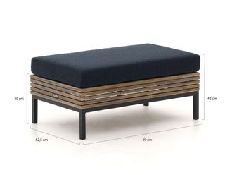 Rough Country Rustic Furniture ROUGH-D lounge voetenbank 89x52,5cm