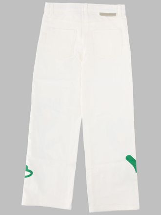 Stella McCartney Cotton-Elastane Weave Trousers - Multicolor