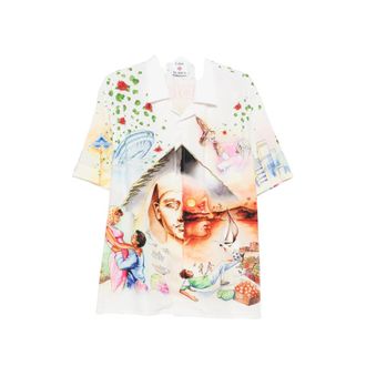 Casablanca Short-sleeve Buttoned Shirt