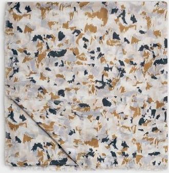Katie Loxton Printed Scarf in Terrazo at Nordstrom
