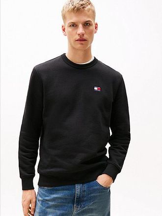Tommy Hilfiger Tonal Tommy Badge Crew Neck Sweatshirt