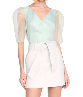 Marie Oliver Addie Blouse In Oasis