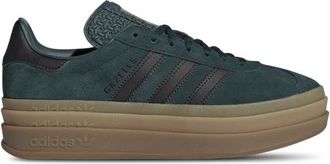 adidas Womens Originals Gazelle Bold - Shoes Aurora Ivy/Core Black/Gum Size 10.0