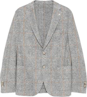 L.B.M. 1911 Geruite blazer - Grijs