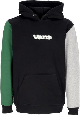 Vans Colorblock Hoodie Zwart/eden - Heren - Hoodies - Zwart - S - Katoen - Hoodies & sweatvesten