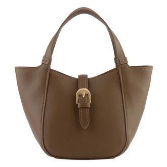 Pourchet Tassen, Dames, Beige, ONE Size, Leer, Petit port&eacute; main