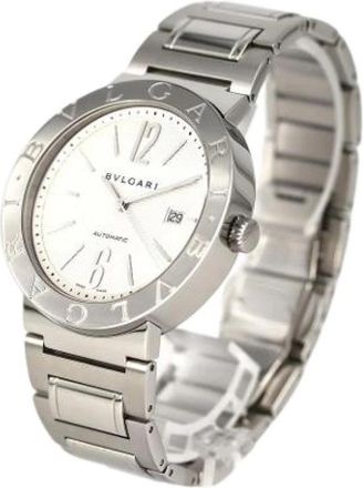 Bulgari Pre-owned Vintage Polshorloge - Heren - Vintage Horloges - Wit - ONE Size - Vintage