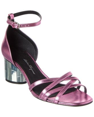 Ferragamo Ferragamo Flor Leather Sandal
