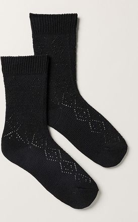 Le Bon Shoppe Modal Eyelet Socks