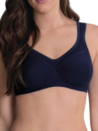 Anita Womens Jana Comfort Cotton Soft Bra - Blue material_polyamide - Size 40H