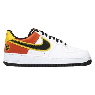 Nike Fitness, Heren, Veelkleurig, 41 EU, Leer, Limited Edition Raygun Air Force 1 Sneakers